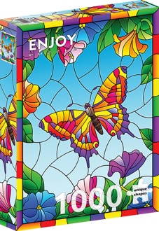Crystal Butterfly Puzzel (1000 stukjes)