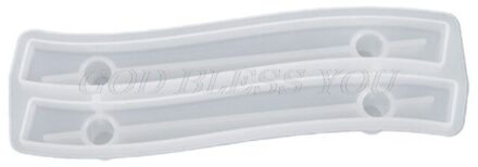 Crystal Epoxy Hars Diy Mold Fruit Plaat Buigen Handvat Casting Silicone Mould Kerst Jaar Decoraties 2