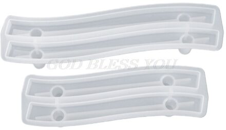 Crystal Epoxy Hars Diy Mold Fruit Plaat Buigen Handvat Casting Silicone Mould Kerst Jaar Decoraties 3