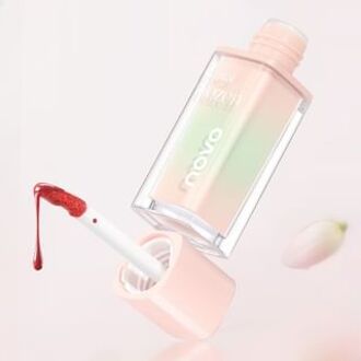 Crystal Glow Lip Gloss - 6 Colors 06# Rosy Red - 2.5g