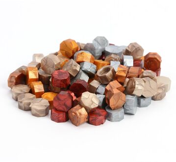 Crystal Handvat Zegellak Lepel Koper Seal Stamp Wax Bead Tablet Smelten Brandende Lepels Voor Scrapbooking Album Envelop Decra 100stk B