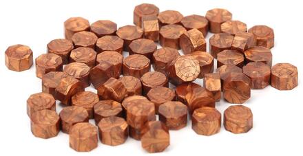 Crystal Handvat Zegellak Lepel Koper Seal Stamp Wax Bead Tablet Smelten Brandende Lepels Voor Scrapbooking Album Envelop Decra 100stk F