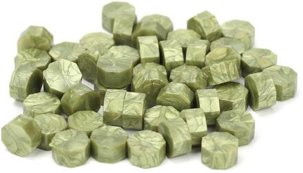 Crystal Handvat Zegellak Lepel Koper Seal Stamp Wax Bead Tablet Smelten Brandende Lepels Voor Scrapbooking Album Envelop Decra 100stk G