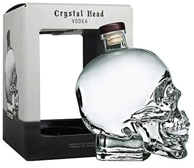 Crystal Head Vodka 1 liter, free from Spain, alcohol