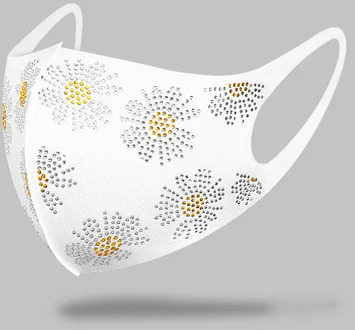 Crystal masquerade mask ladies party hot diamond rhinestone jewelry face mask female decoration mask female 2020 new