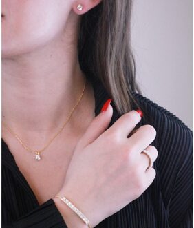 Crystal Mia Sets - Goud en Kristal - One Size