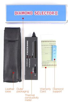 Crystal Tester Tool Thermische Geleidbaarheid Meter Boor Pen Hardheid Identificatie Instrument Detectie Diamant Authentieke Jade