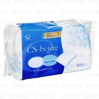 CS-Being 100% Cotton Puff 100 pcs