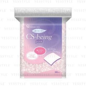 CS Being Relaxing Pink Cotton Puff 180 pcs