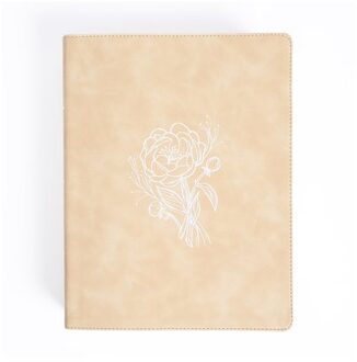 Csb Illustrator's Notetaking Bible, Large Print Edition, Cream Leathertouch - - Csb Bibles by Holman