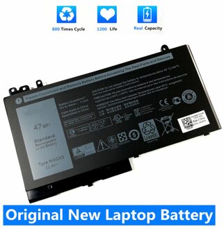 Csmhy 11.4V 47Wh NGGX5 Batterij Voor Dell E5250 E5470 E5270 E5570 JY8D6 954DF 0RDRH9 0JY8D6