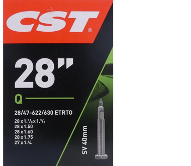 CST Binnenband 28 x 1.20/1.75 (28/47-622) FV 40 mm Zwart