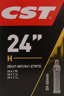 CST Binnenband CST DV40 24 x 1.10-1.75" / 28/47-507/541