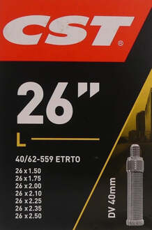 CST Binnenband CST DV40 26x 1.25-1.90" / 32/47-559/597