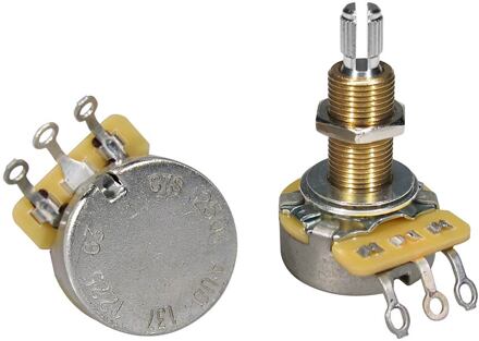 CTS USA CTS-A63/20 potentiometer 20 pcs bulk pack, long 250K audio