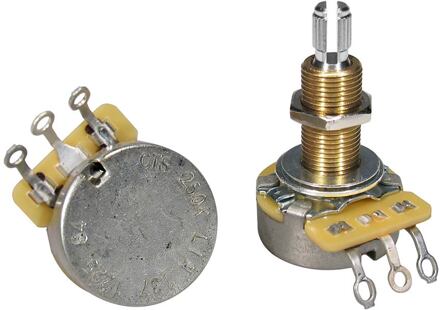 CTS USA CTS-B64/20 potentiometer 20 pcs bulk pack, long 250K linear