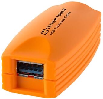 CU3017 USB-kabel 5 m USB 3.2 Gen 1 (3.1 Gen 1) USB A Oranje