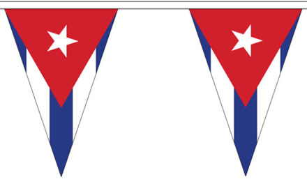 Cuba landen punt vlaggetjes 20 meter Multi