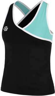 Cuba Tanktop Dames-Zwart - S,M,L,XL