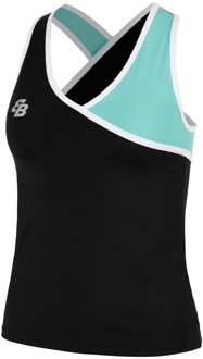 Cuba Tanktop Dames-Zwart - S,M