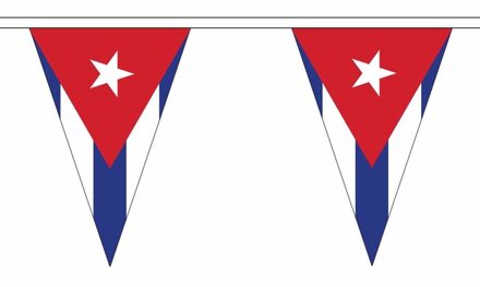 Cuba versiering vlaggenlijn 5 m