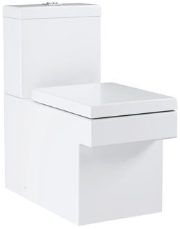 Cube keramiek staand duobloc closet spoelrandloos Pureguard wit 3948400h