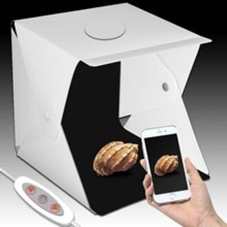 Cube Mini Fotografie Doos Verlichting Fotostudio Camera Fotografie Studio Tent Kit Opvouwbaar Wit