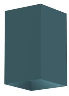 Cube Plafondlamp, 1x Gu10, Metaal, Mediterraan Blauw, H10cm