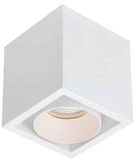 Cube R Opbouwspot - Wit