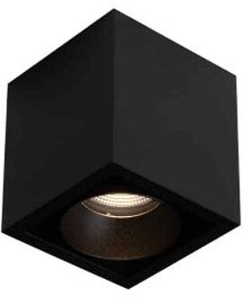 Cube R Opbouwspot - Zwart