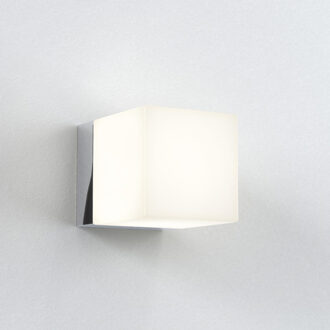 Cube wandlamp excl. G9 chroom Zilver