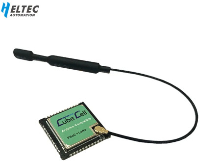 CubeCell HTCC-AM02 ASR6502 LoRa/LoRaWAN node applications for arduino with Antenna