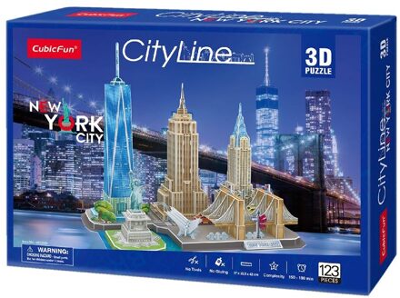 CubicFun City Line - New York City 3D Puzzel