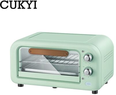 Cukyi Mini Multifunctionele Bakken Oven 12L Huishoudelijke Cookies Cake Kip Pizza Crêpe Bakken Machine Huishoudelijke Elektrische Ovens
