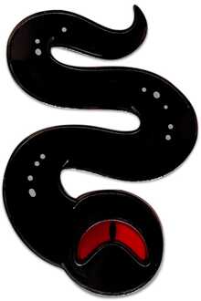 Cult of The Lamb Pin Badge Snake 5 cm