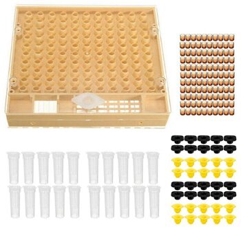 Cultiveren Box Niet Giftig Tuin Grote Apparatuur Set Bijenteelt Gereedschap Plastic Duurzaam Catcher Kooi Bee Cell Cups Queen rea