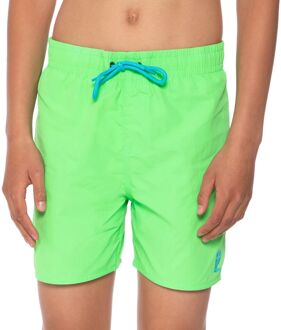 CULTURE JR Jongens Zwemshort - Neon Green - Maat 128