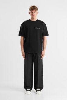 Culture T-shirt Cleo Black/White  L Zwart