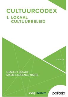 Cultuurcodex Deel 1: Lokaal Cultuurbeleid - 2e editie -  Lieselot Decalf, Marie-Laurence Naets (ISBN: 9782509044495)