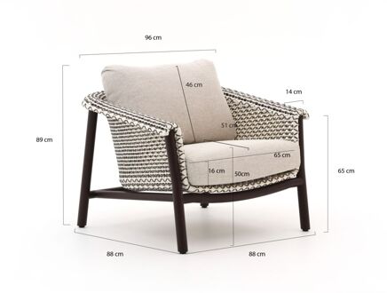 Cuore lounge tuinstoel - Laagste prijsgarantie! Taupe