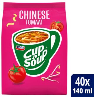 Cup A Soup Tbv Dispenser Chinese Tomaat Zak Met 40 Porties