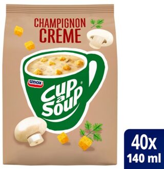Cup-a-soup unox machinezak champignon crème 140ml