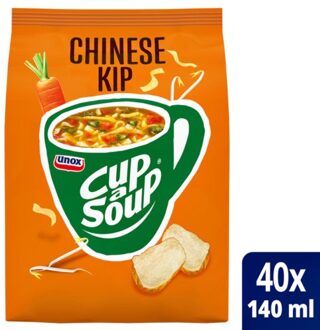 Cup-a-soup unox machinezak chinese kip 140ml