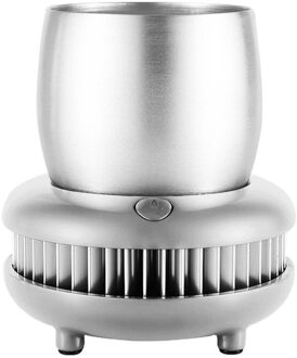 Cup Koeler Koeling Cup Aluminium 380 ml Zomer Cool DC 12 V 50 W 5A Keuken Tool Plug In Quick koeling Drank Juicer Bier wit