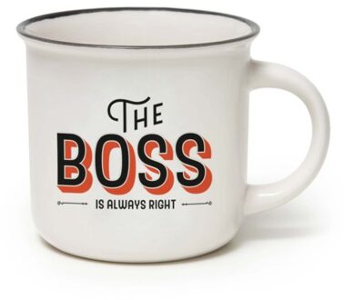 cup-puccino koffiebeker porselein - the boss