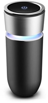 Cup Vorm Auto Luchtreiniger Negatieve Ionen Air Cleaner Ionisator Luchtverfrisser Met Autolader Verwijderen PM2.5 Formaldehyde