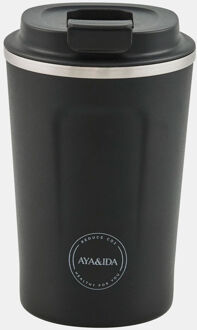 Cup2Go 380ml Beker Zwart - One size