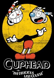 Cuphead Juggling Unisex T-Shirt - Black - XS Zwart