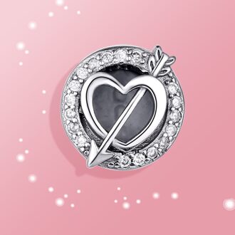Cupido Liefde Gesp Charms Real 925 Sterling Zilver Originele Reflectie Mode-sieraden Fit Originele Armband Voor Armband