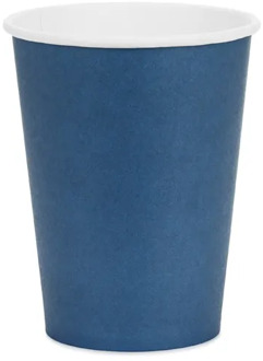 Cups Donkerblauw 250ml (6st)